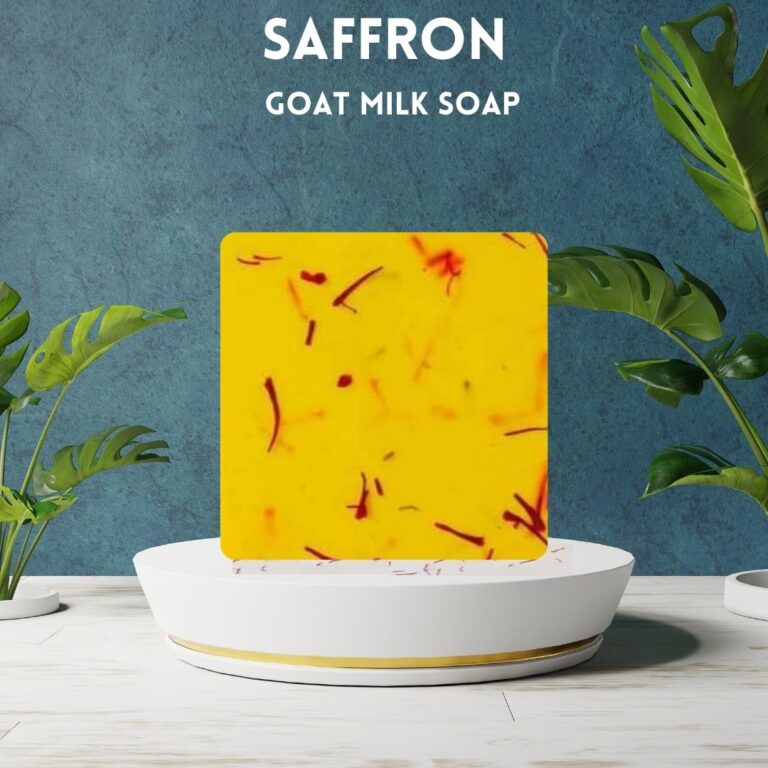 Saffron Goat Milk Soap/